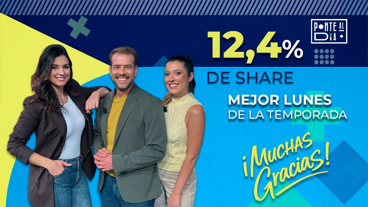💓 ¡¡MUCHÍSIMAS GRACIAS!! 💖

💪📺Recuerda que hoy nos volvemos a ver en Televisión Canaria (<a href="/RTVCes/">RTVC</a>)