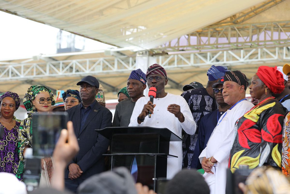 abdullahayofel's tweet photo. PHOTO: Governor Sanwo-Olu giving his remarks at the Lagos State APC party congress.... ❤️🇳🇬 #Drivenbyprogress #ApcLagoscongress https://t.co/fZGQKtnYGu