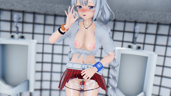 あかりちゃんに見抜きさせて貰ってパンツにぶっかけ 