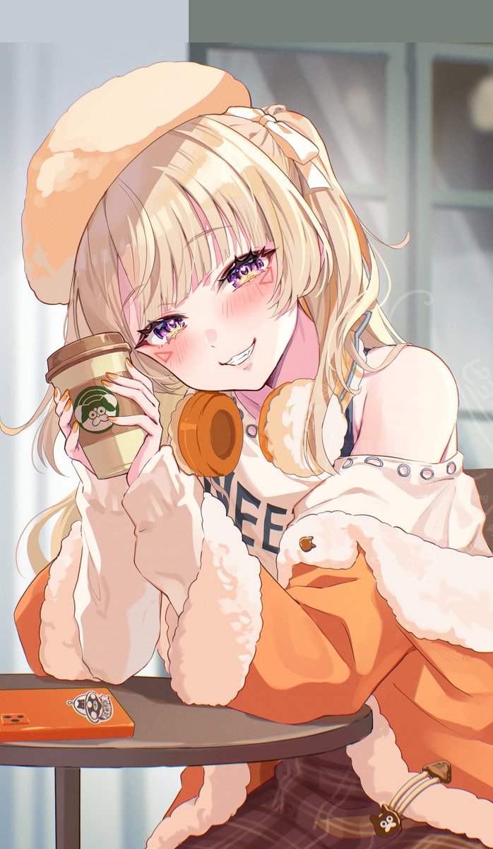 オフショット🪐☕️
 #引き小森画