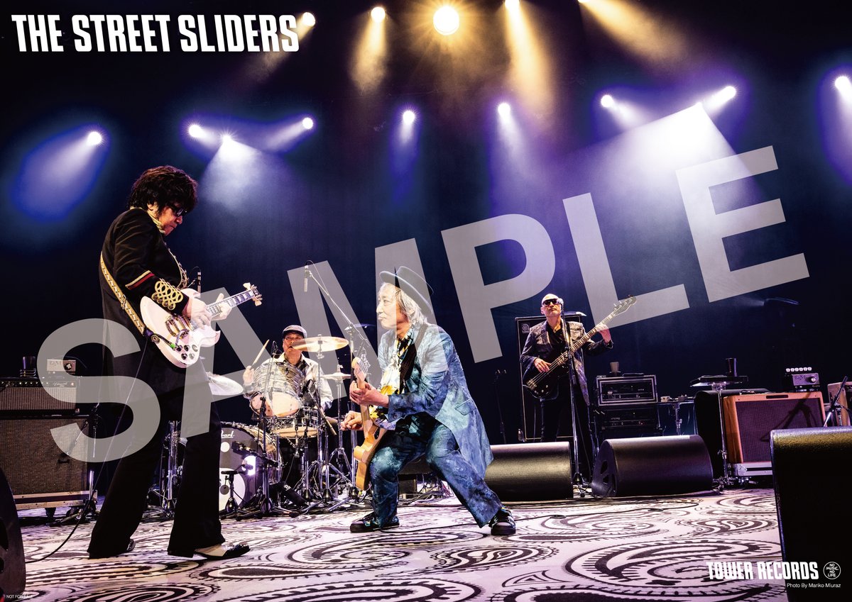 TOWER_Shinjuku's tweet photo. 【The Street Sliders】
いよいよ明日店着！
再集結/最終公演/最高峰のダンス天国を永久保存!
3/4(水)入荷 LIVE CD[The Street Sliders 40th Anniversary Final 「Thank You!」@ NHKホール]
新宿店/吉祥寺パルコ店限定施策
①特典ポスター(B2）
②土屋公平ソロCDを取扱い!
詳細https://t.co/AkQJijgSD7 https://t.co/SlZhzpSf1E