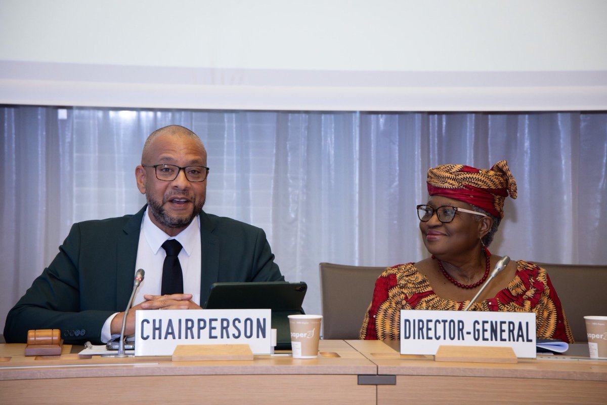 Excellent <a href="/wto/">WTO</a> #MSMES meeting. 🇿🇦 is 105th member; MSME spotlight from 🇱🇨, deep dive on direct selling; TPR reports 🇬🇧 🇬🇲 🇬🇹, <a href="/ITCnews/">International Trade Centre (ITC)</a> updates on digital, Global Trade Help Desk; Global Cooperation Advancement Award; 🇨🇦 updated on trade in menstrual hygiene products; MC14 prep