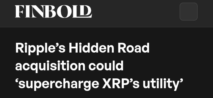 strivex_'s tweet photo. 🚨Ripple’s Hidden Road acquisition could supercharge #XRP’s utility and David Schwartz signaled its importance to the Ripple ecosystem.

As the market anticipates a rebound, seize the opportunity to amplify your gains.

Magnetic Dice: https://t.co/aDPSEUQ3cI
 
This isn't about chance; it's about making calculated moves and commanding your success with every roll.