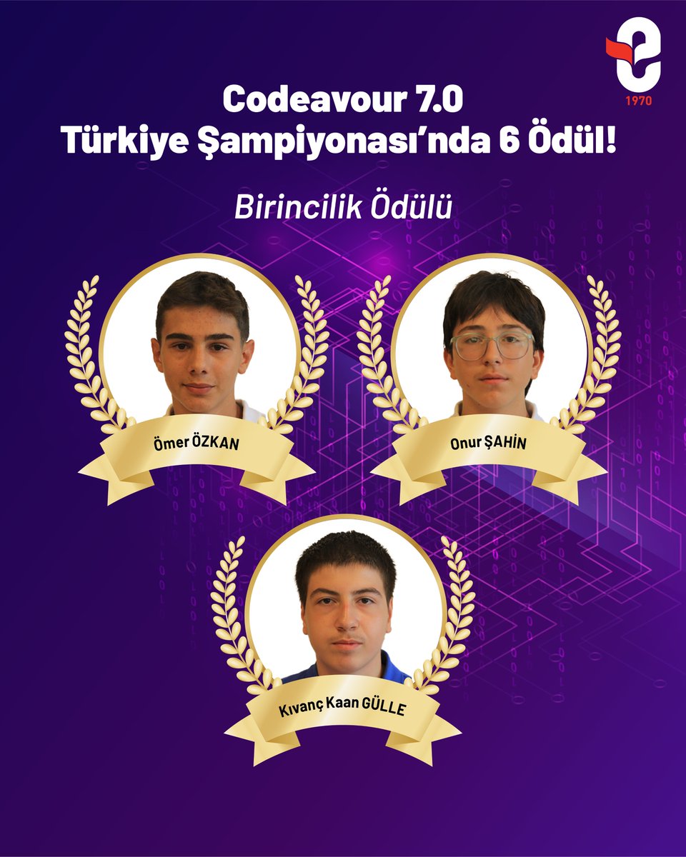 Codeavour 7.0 Türkiye Şampiyonası’ndan 6 Ödül ile Döndük!
Codeavour; yeniliği teşvik etmek ve katılımcıların en son teknolojileri kullanarak gerçek dünya sorunlarına çözüm üretmelerini sağlamak amacıyla, yapay zekâ, kodlama ve robotik alanlarında öğrencilere yönelik düzenlenen