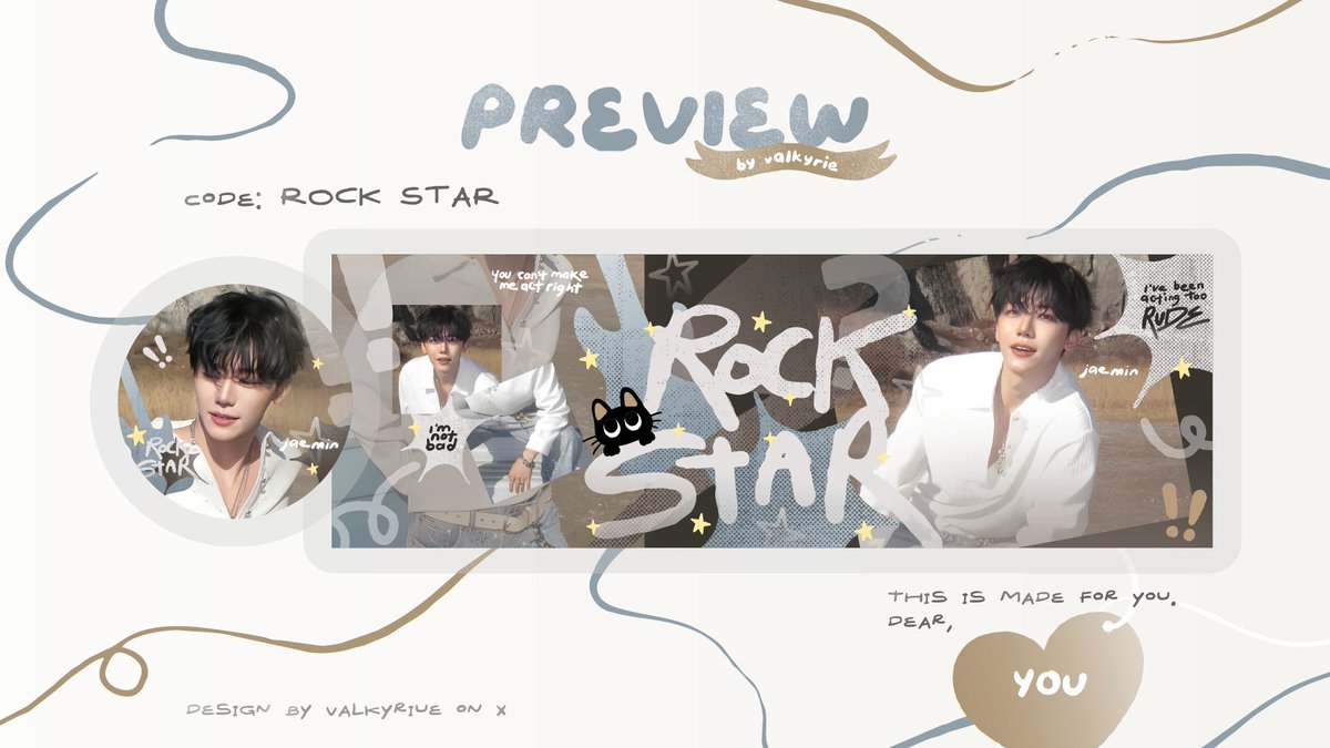 hello ><‼️

gusy kenalan sama anak baruku (lagi) ehehe namanya "ROCK STAR" inspired by rude - h2h yang aku bikin sesuai versiku 🎸💥 

sekalian kenalan sama preview baruku yang super duper simple ini ☺️🙌 semoga mentemen suka ya! oiya jangan lupa cek ALT 💢 #zonauang