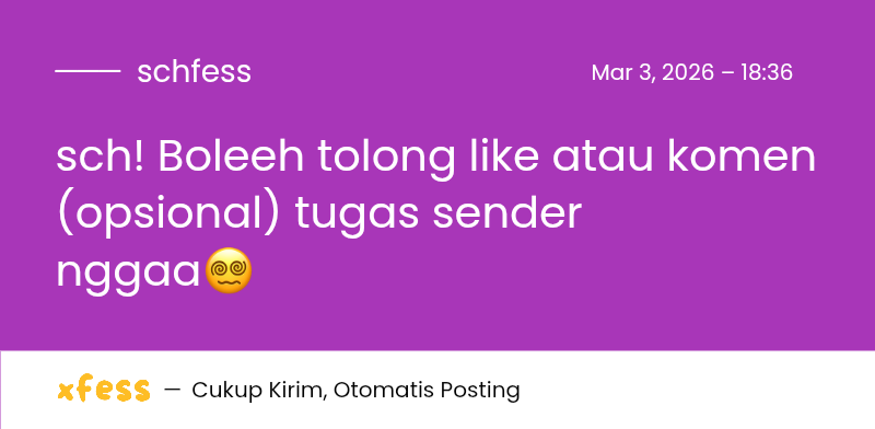 Schoolfess tweet media