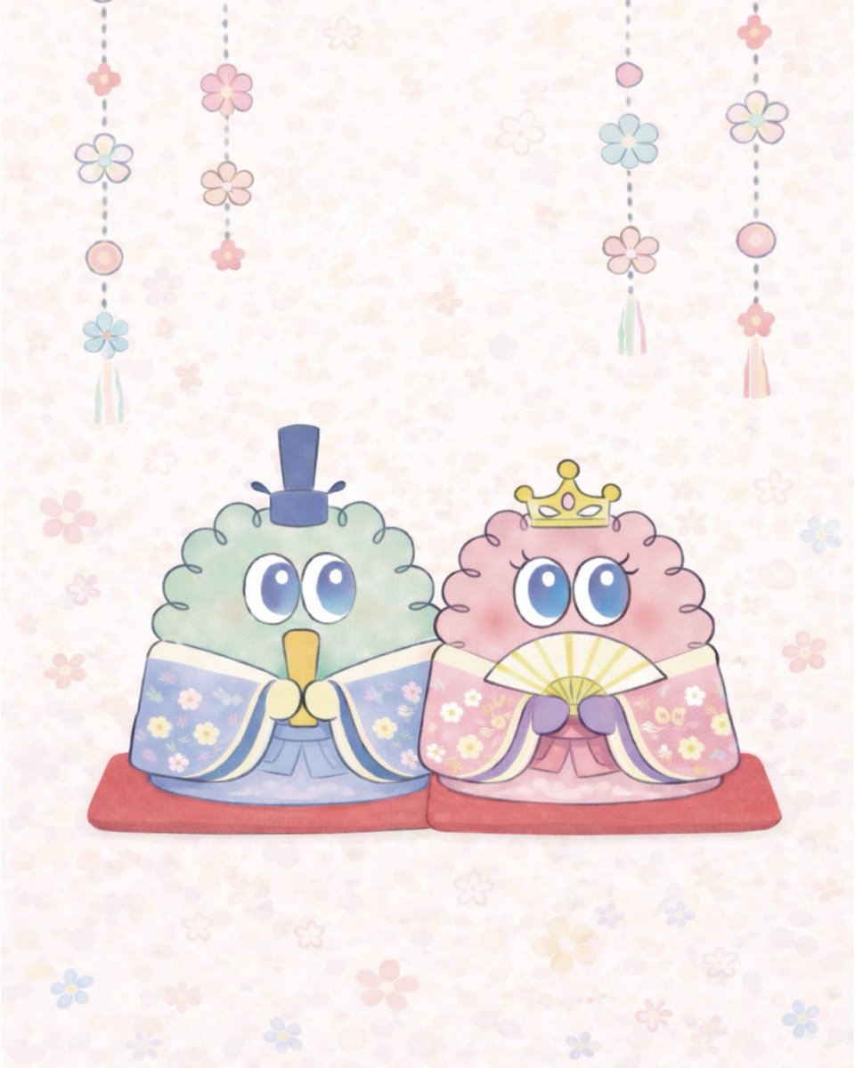 moja_monster's tweet photo. モジャってこんなだったっけ…？🌸

今日はひな祭���ですね🎎

なんと今回、ひな祭りモジャを
流行りのAI生成でつくっちゃいました💻
完全再現はできませんでしたが…
頑張りました😂

でもやっぱり本家も見てほしい！✨

そんなMoja!が気になった方は
プロフィールのリンクをチェック！👀💕

#ひな祭り https://t.co/gOq3XgXeeK