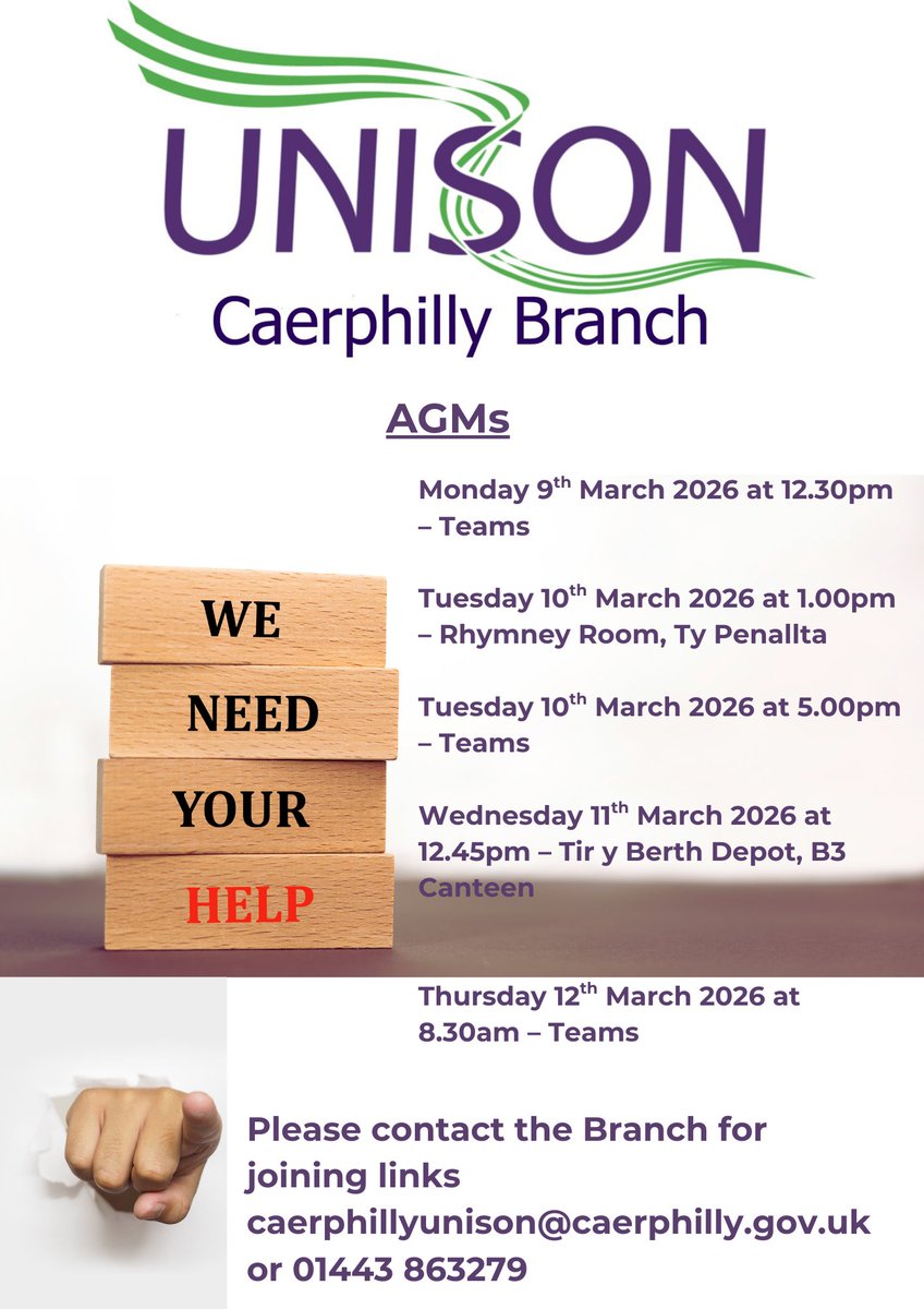 UNISON - Caerphilly tweet media