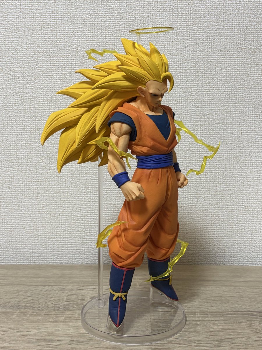 3月3日、超サイヤ人3 リペイントしてからスパーク付けてなかったから