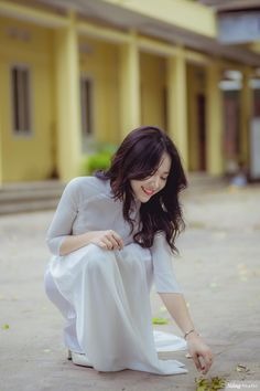 Office girl becoming confident