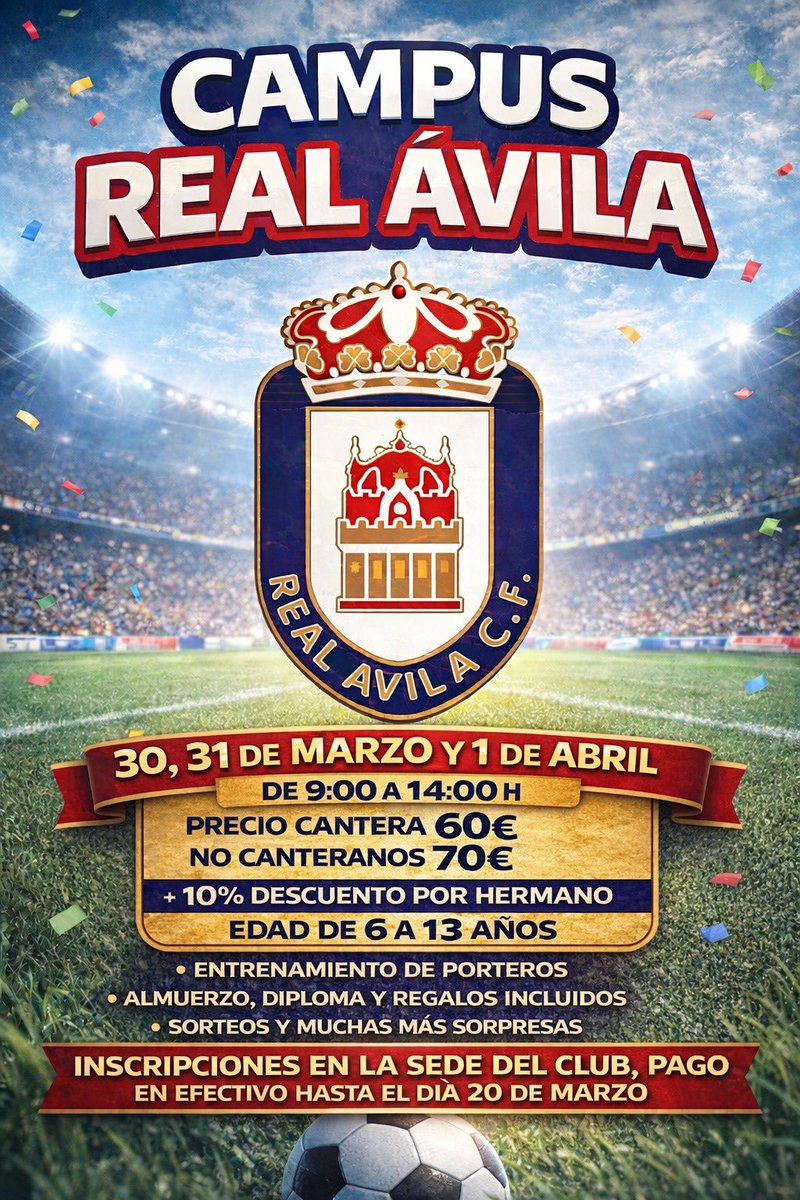 Cantera | Real Ávila tweet media