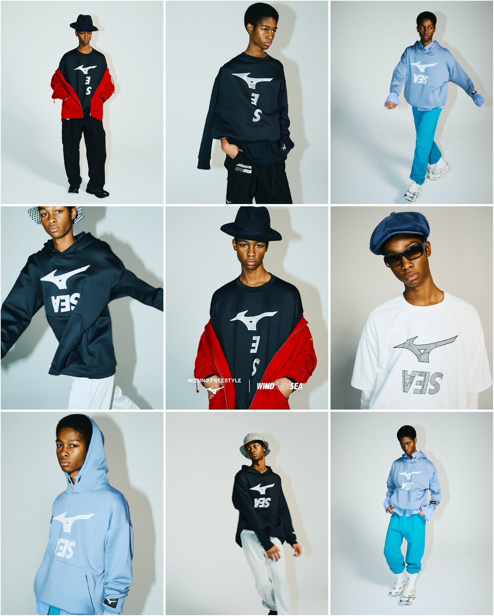 WIND AND SEA × Mizuno 2026 SS コラボが3/6 発売 (ウィンダンシー