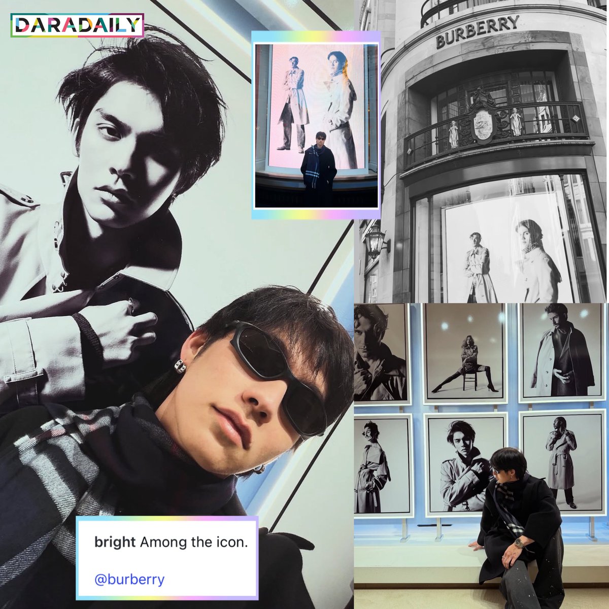 อ๊ากกกกก “คูมไบร์ท” โตเล็กกับโตใหญ่ 😆 หล่อสมมงมากค้าบบบ มันว๊าวสุดๆ คุณ BA Burberry เค้าเท่เกินไปแล้ววว ภูมิใจในตัวเองเยอะๆ ได้เลยน้าาาา ✨😎👏🏻💕

📸 : bright

#BurberryxBRIGHT #ไบร์ทวชิรวิชญ์ #bbrightvc #daradaily #ดาราเดลี่ #ข่าวบันเทิง