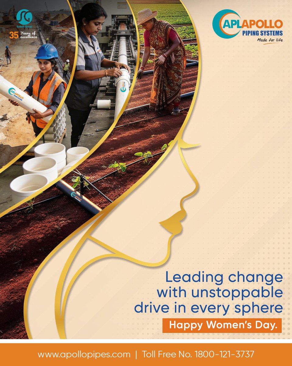 Apollo Pipes LTD tweet media