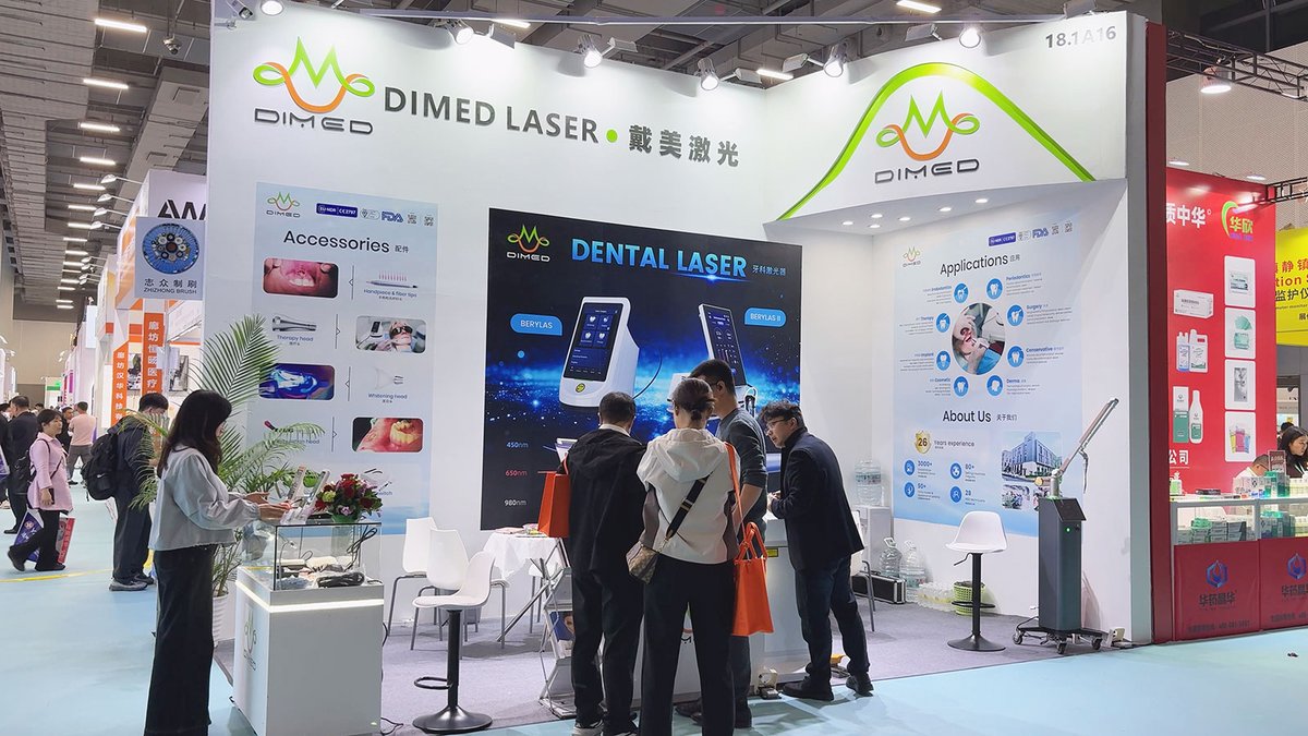 Dimed_Laser's tweet photo. We're excited to be at Dental South China 2026 in Guangzhou, China! 🇨🇳
Visit Dimed Laser at booth 18.1A16 to explore our latest dental laser innovations. We look forward to welcoming you! #DentalSouthChina2026 #DentalExpo2026 #DimedLaser #DentalLaser #LaserDentistry https://t.co/pP3CLVD6GD
