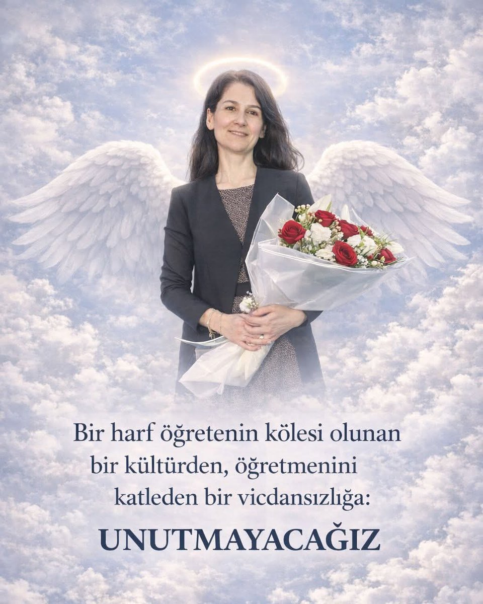 AliSere20's tweet photo. Artık yeter ‼️ 
SÖZ BİTTİ..
Bir öğretmen daha katledildi..
Nereye kadar.. sıra hangi fedakar öğretmende..!!!😥🥀🖤 
#FatmaNurÇelik 
#ÖğretmeneŞiddeteHayır https://t.co/3hMsRtIiTM