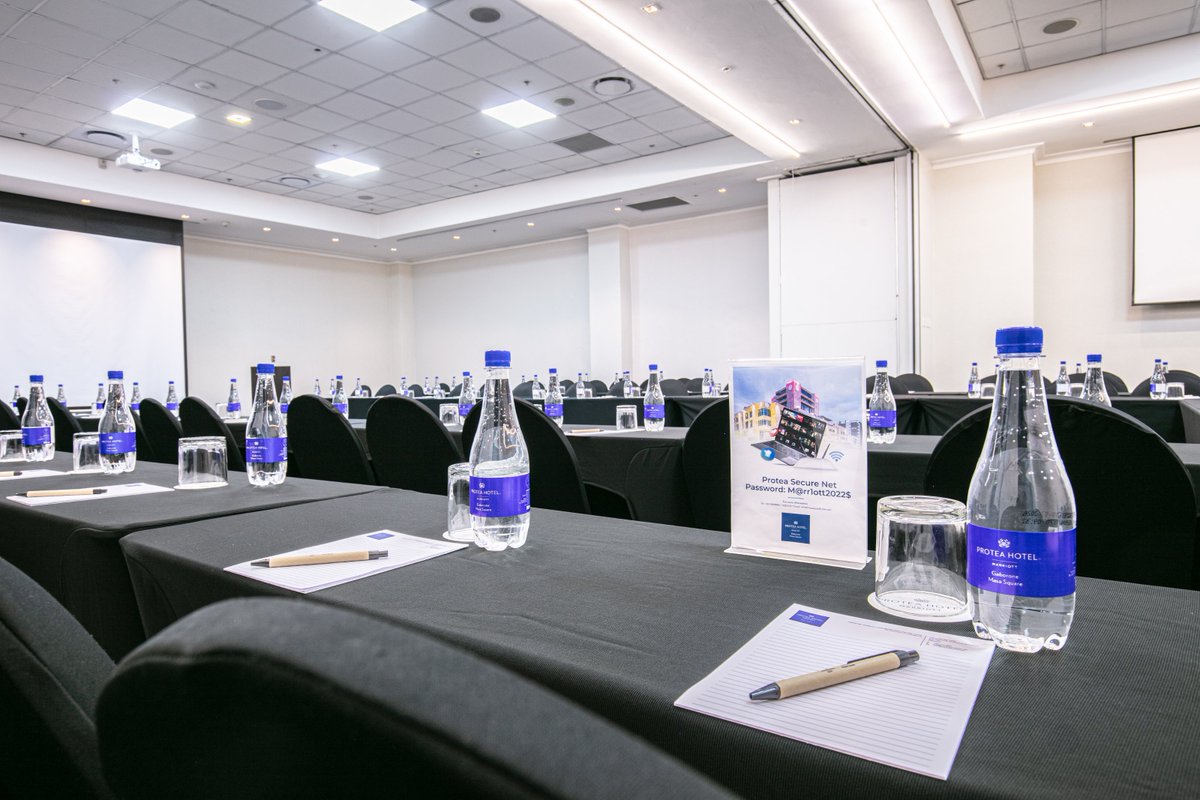 ProteaMasa's tweet photo. Where great ideas come to life. Our conference facilities are designed to inspire creativity and collaboration

Plan your event at Protea Hotel by Marriott Masa Square
#ProteaHotels
#MarriottInternationalHotels
#CorporateEvent

For Bookings call 3159954
info@masasquarehotel.com https://t.co/1mhTrbhHeG