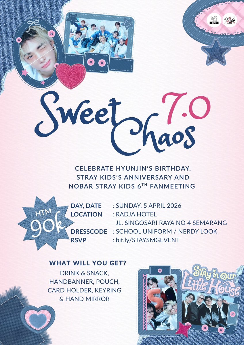 staysmgpt's tweet photo. 💙•——ᦓ᭙ꫀꫀꪻ ᥴꫝꪖꪮᦓ ᒣ.ᦲ——•💙
by Stay Semarang Project Team 

Celebrate Hyunjin’s Birthday, Stray Kids’s Anniversary and Nobar Stray Kids 6th Fanmeeting “Stay In Our Little House”

RSVP : https://t.co/IhEoFYDSoi

Details on pict, for more info please DM💌 https://t.co/WP7eHfBnT2