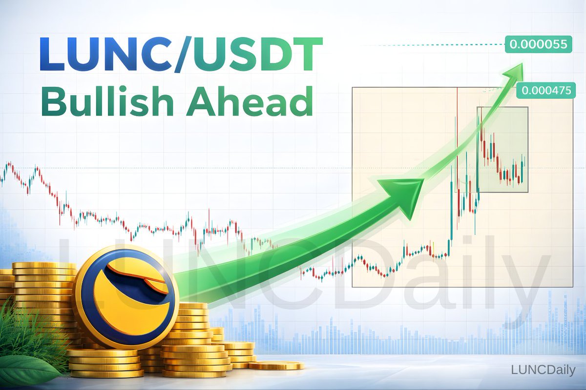 Bullish Ahead on $LUNC

Read : luncdaily.com/lunc-usdt-bull…

Technical Outlook Signals Continuation Potential👇