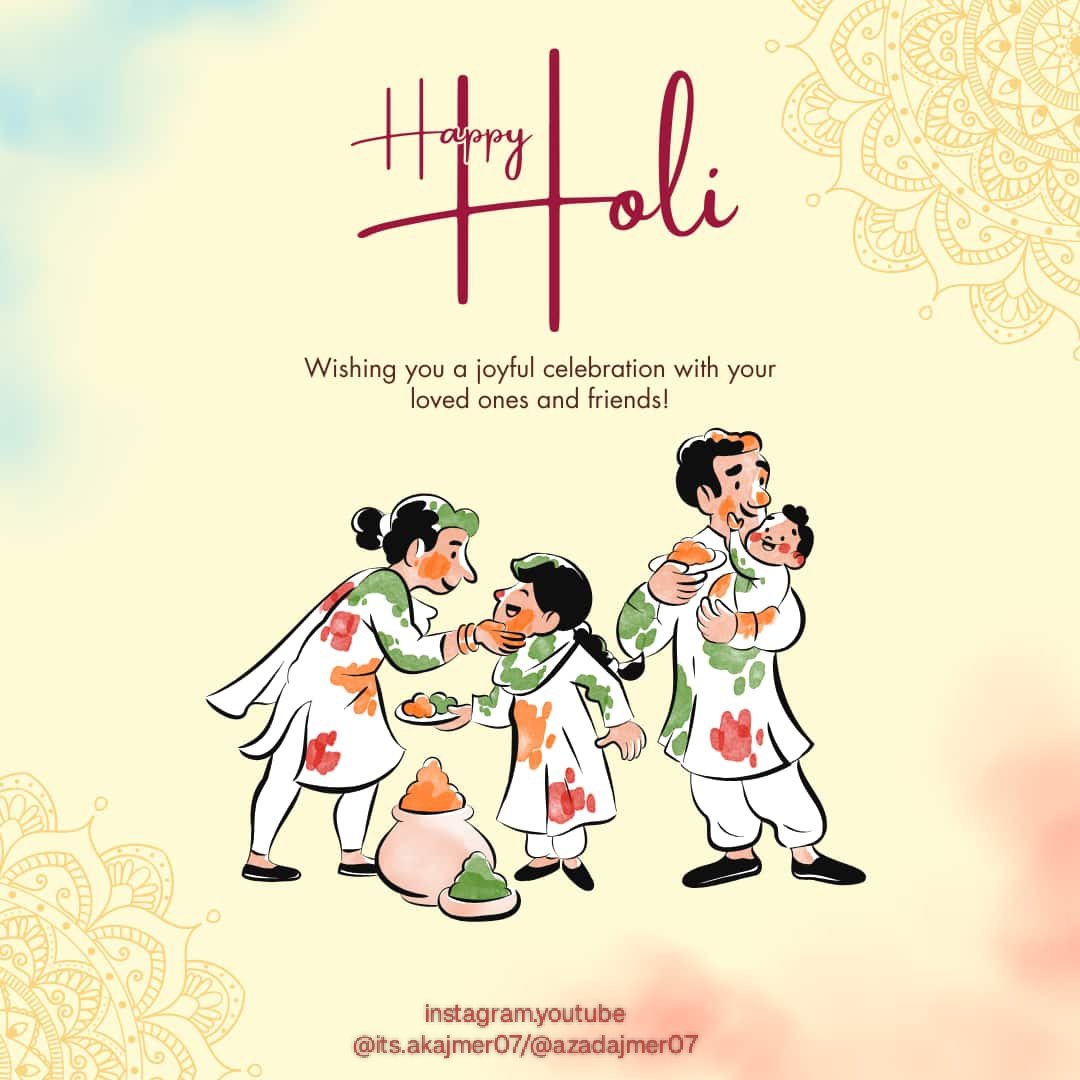 AzadOfficial07's tweet photo. Happy Holi 🫟 https://t.co/U5bOyLqD7w