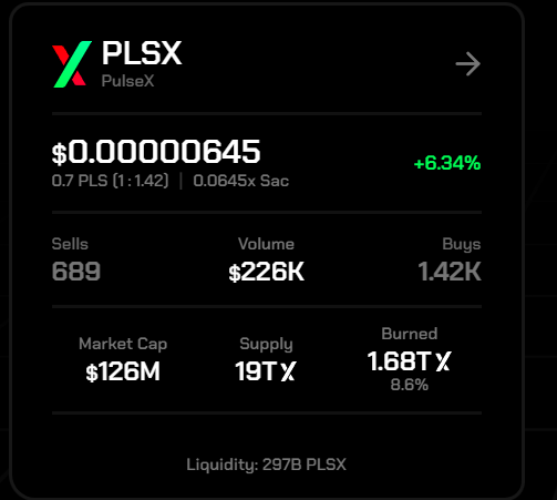 yourfriendSOMMI's tweet photo. ❤️💛💚💙

💡 PulseX Spotlight 💡

PulseX is currently 15x away from Break-Even Sacrifice Price (Dec 2021 @ $PLSX = $0.0001).

🔥 PulseX has bought & burned total 8.60% of User Circulating Supply (not counting OA).

🐲 PulseX would need to pump 1400% just to get break-even for PulseChain participants who have been waiting since 2021.

👉🏼 Do you think PulseX will ever get back to Sacrifice Price, and when?