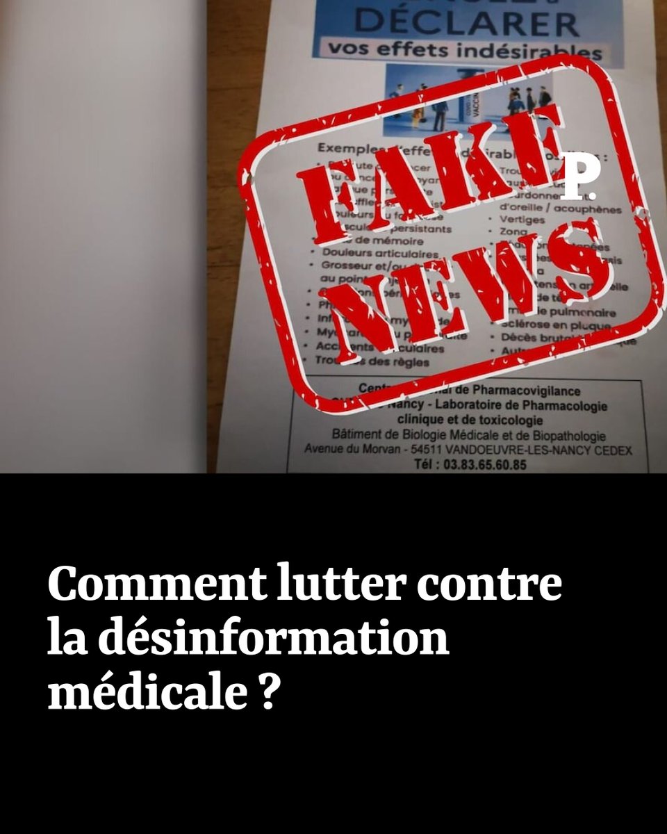 Depuis la pandémie de Covid, l’Inserm propose davantage d’outils pour lutter activement contre les fake news dans le domaine médical.

Par Nathan Tacchi
➡️ l.lepoint.fr/fhR