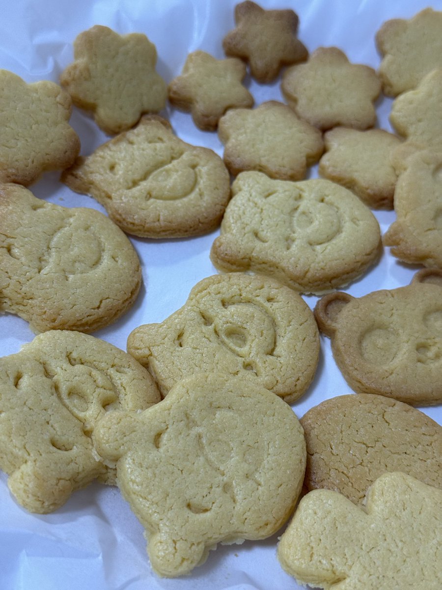 孫ちゃんが作ってくれました♡ #手作りクッキー