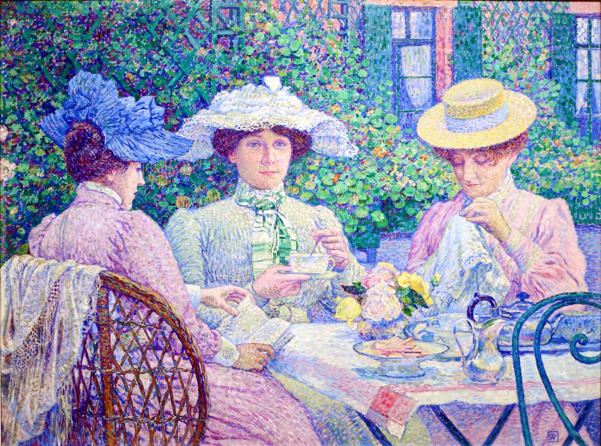 📝 テオ・ファン・レイセルベルヘは、フランスを訪れたときジョルジュ