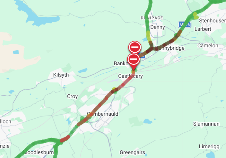 Traffic Scotland tweet media