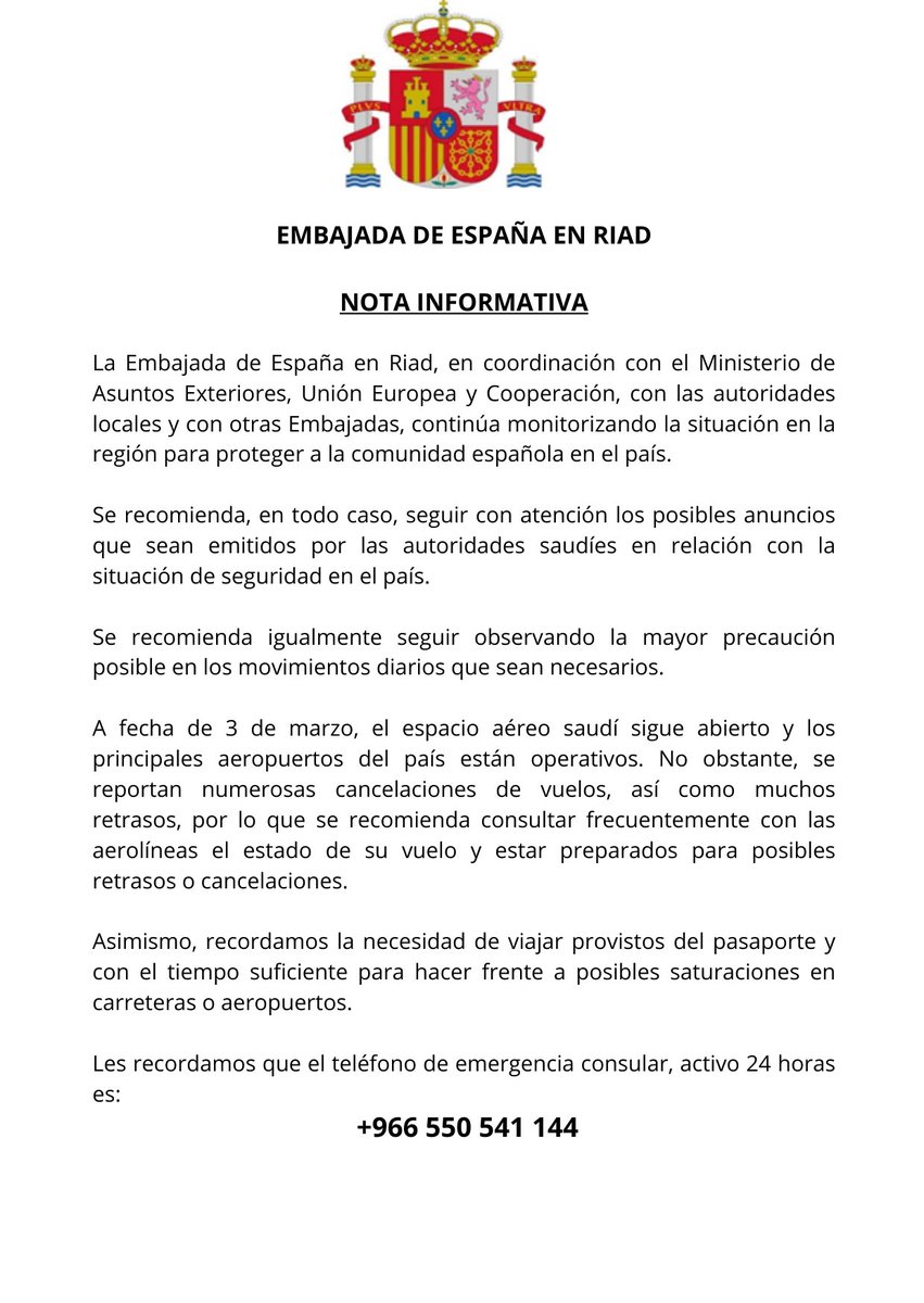 EmbEspaña en A.Saudí tweet media