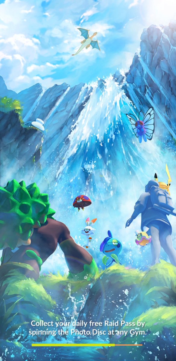 A beautiful new loading screen has debuted in Pokémon GO: