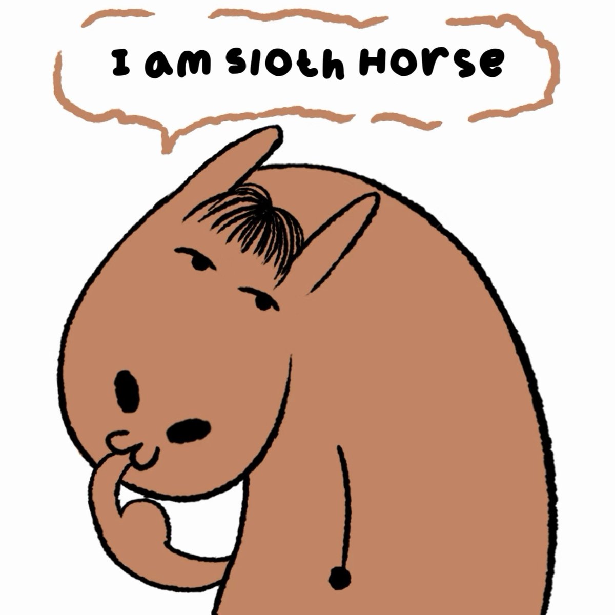 SLOTH HORSE tweet media