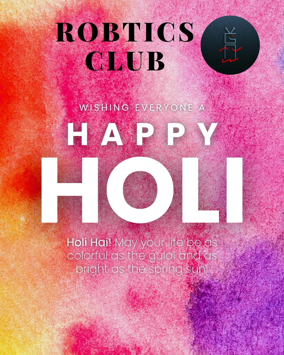 RoboticsClubAVV's tweet photo. Happy Holi! May you have the determination and resilience of Lord Narasimha to win against the odds
#HoliHai #Holi2026 https://t.co/JmyOwzIFDe