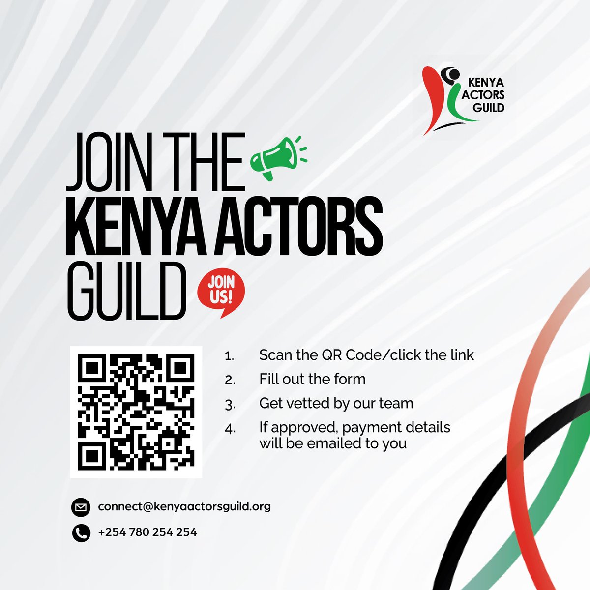 Kenya Actors Guild tweet media