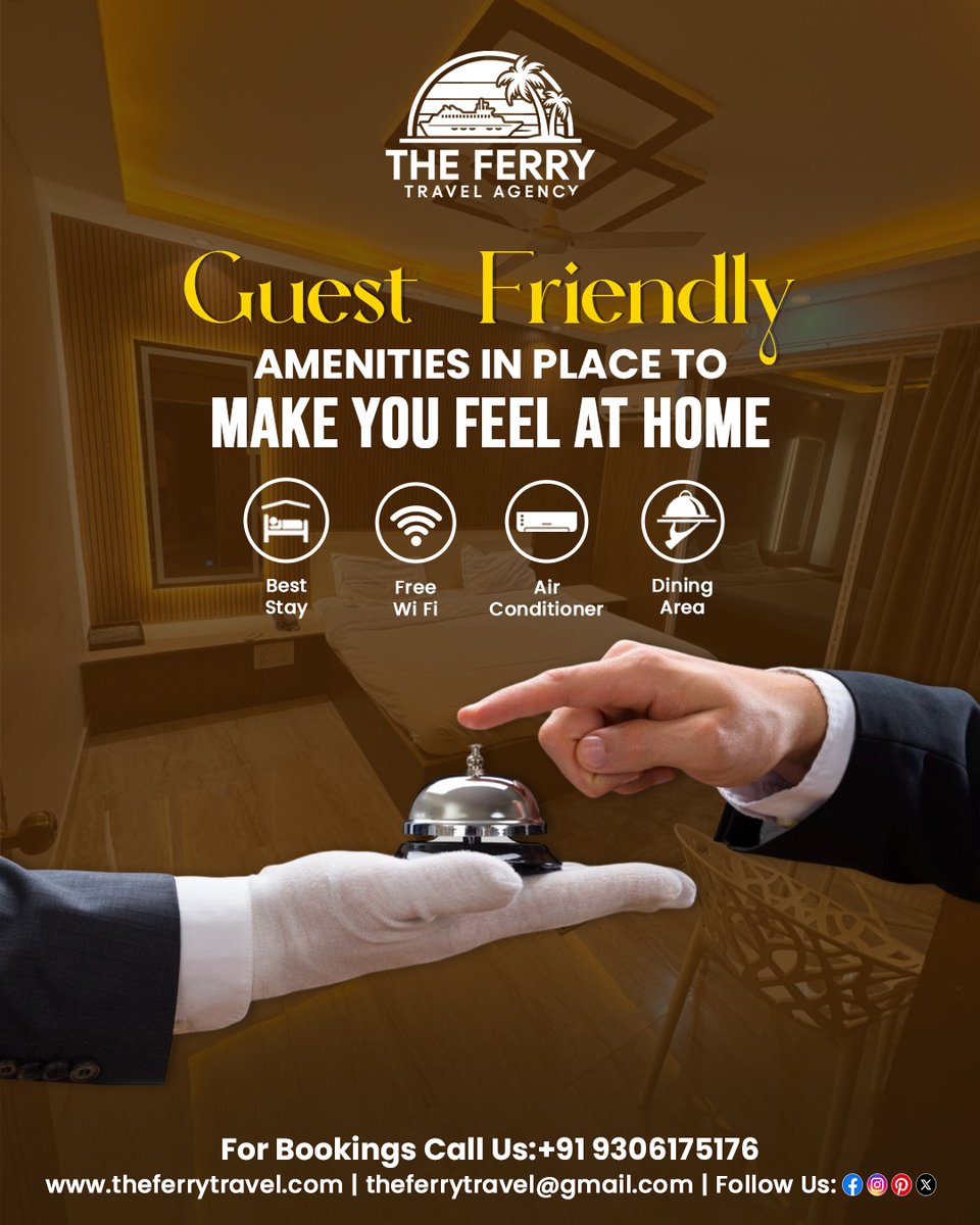 AgencyFerry's tweet photo. Your Goa stay, upgraded. 🏝️
Free WiFi, cozy rooms &amp; total comfort — just bring your bags!

Book now with 𝐓𝐡𝐞 𝐅𝐞𝐫𝐫𝐲 𝐓𝐫𝐚𝐯𝐞𝐥 𝐀𝐠𝐞𝐧𝐜𝐲
📞 +91 9306175176
🌐 https://t.co/cI0BIsvzqK

#GoaTrip #GoaStay #TravelGoa #TheFerryTravelAgency https://t.co/NxTxjPLFsQ