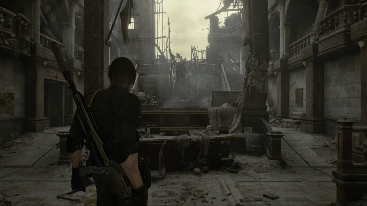 JaviM_Garcia's tweet photo. La segunda mitad de #ResidentEvilRequiem es un bofetón de sentimientos, nostalgia y recuerdos que no había sentido NUNCA con un videojuego. Ese nivel de autoconciencia, amor por su propia historia y atención al detalle es de otro mundo. Horas enteras con los pelos de punta. https://t.co/LAjp75gYcK