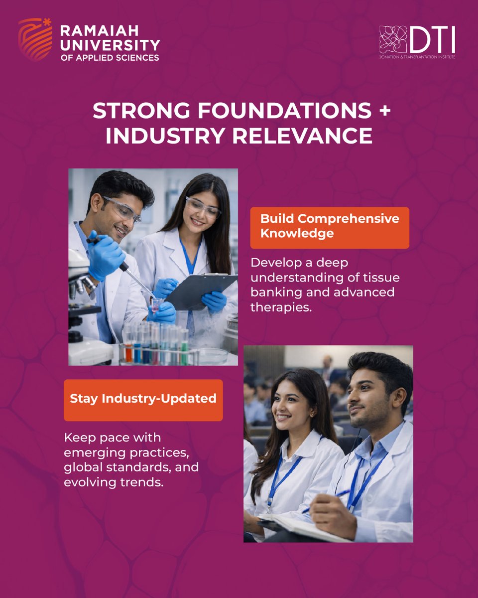 Ramaiah University of Applied Sciences tweet media