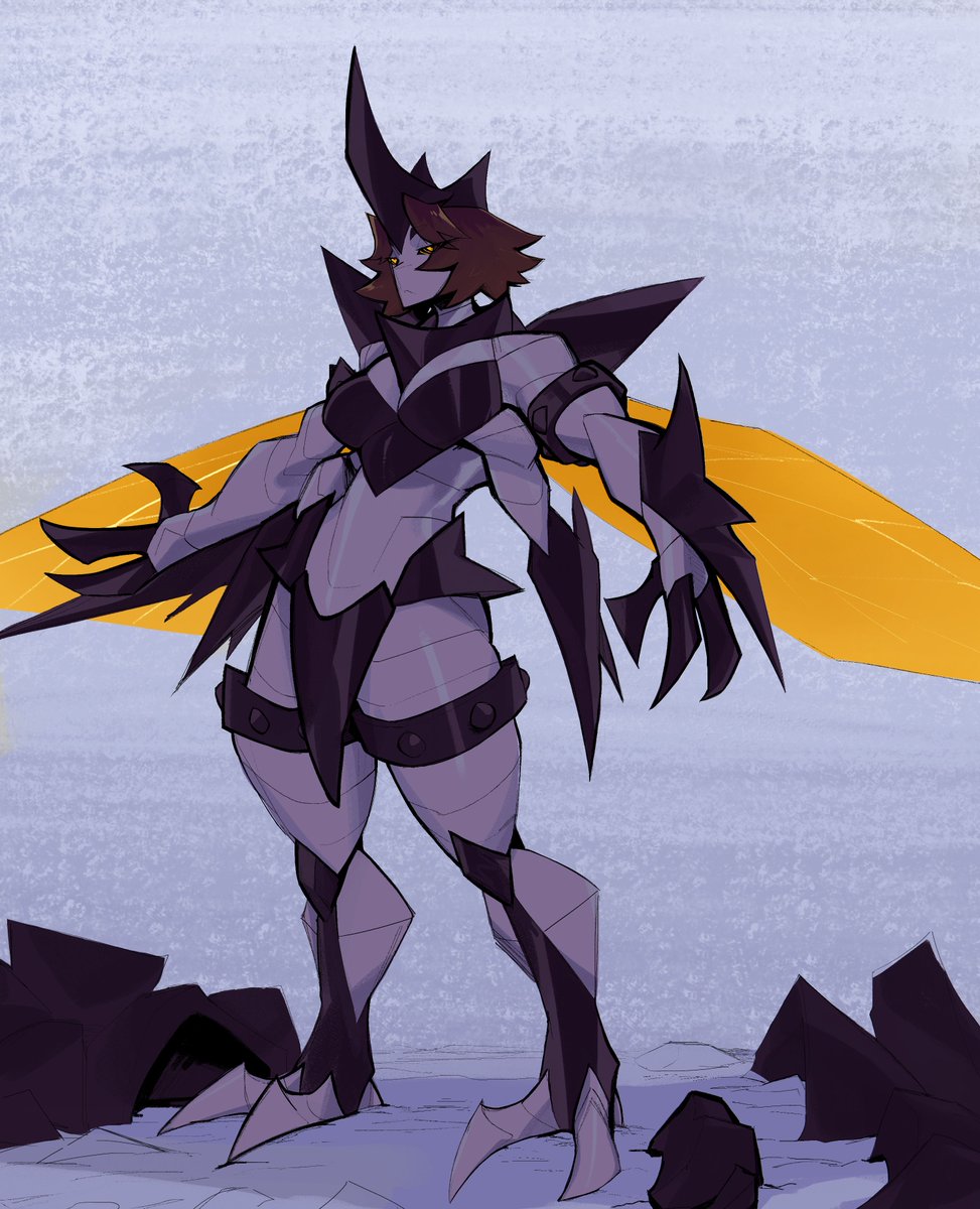 Angel_Dark_UwU's tweet image. Comisiooon terminada baam la escarabajo digievoluciono #comision