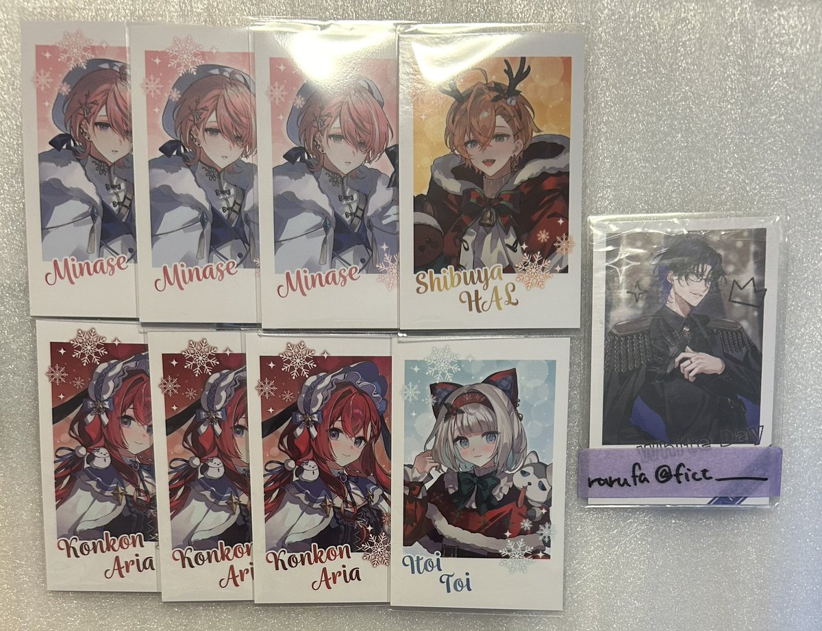 rurufa@手渡し可能日固定 tweet media