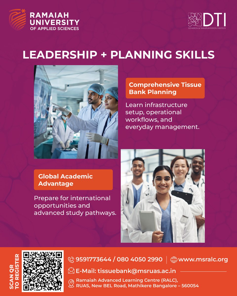 Ramaiah University of Applied Sciences tweet media