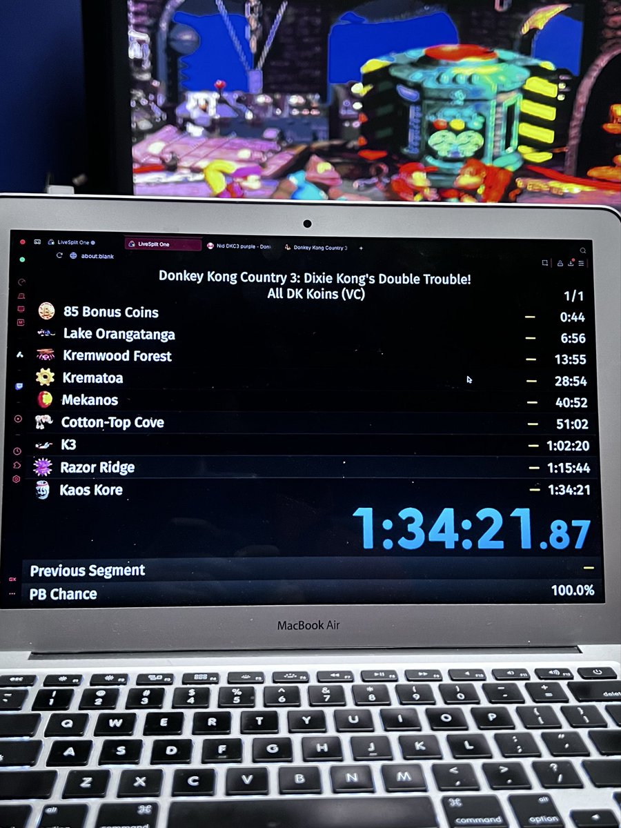 MiniVoltar's tweet photo. Didnt record the run. it was shit anyways and I have a mac laptop so no subsplits but here: https://t.co/usku3QICbm