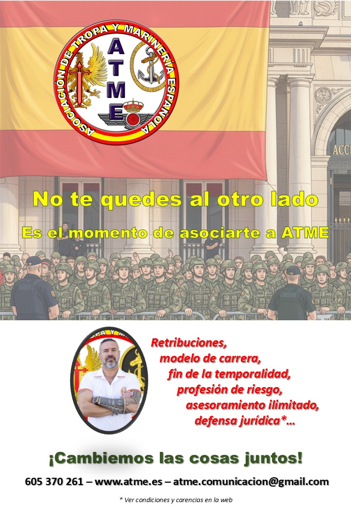 Asociación de Tropa y Marinería Española ATME tweet media