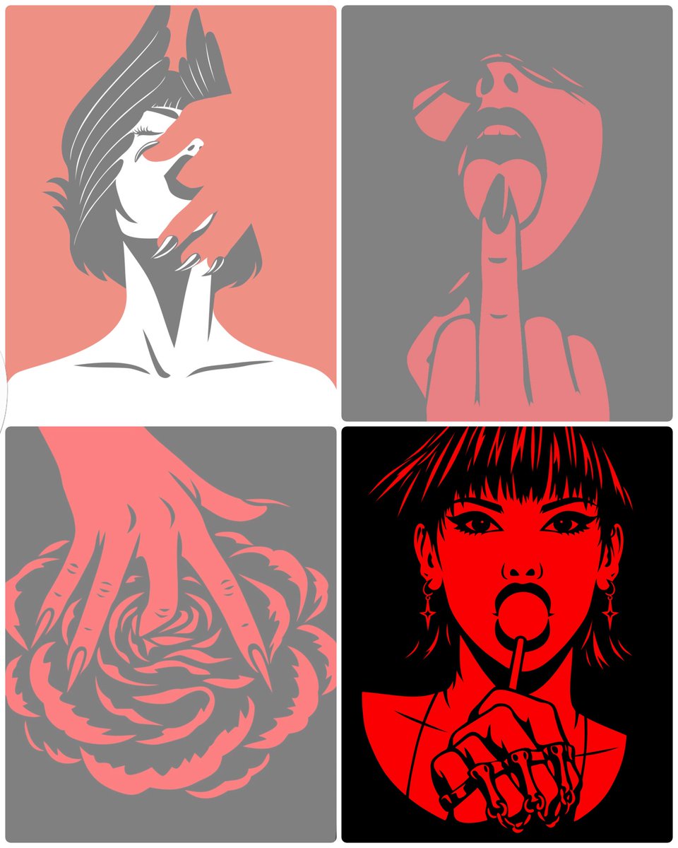 GM &amp; happy #TEZOSTUESDAY 🖤
TASTE is live 😋

She tastes like defiance — control and rebellion wrapped in sweetness.

1/1 on Objkt. Link 🔻