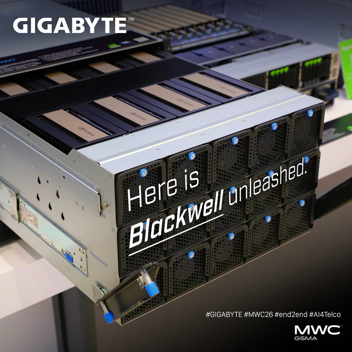 GIGABYTE_DE's tweet photo. #GIGABYTE #MWC26
Empower your infrastructure to master the most demanding AI tasks >>> https://t.co/faDeRmf2GY
#end2end #AI4Telco @ gigabyte_official https://t.co/IEOsXrnawh