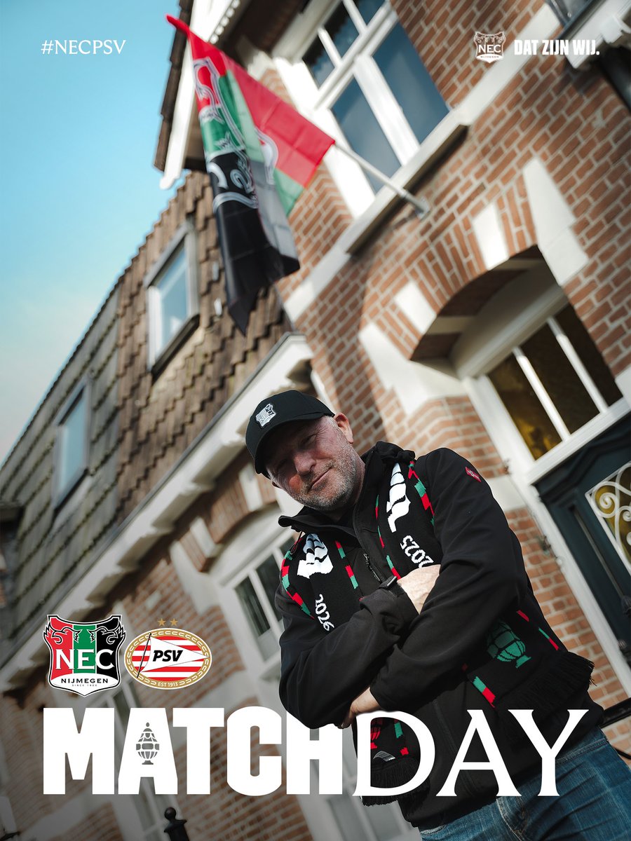 necnijmegen's tweet photo. πΊππππ alles geven β€οΈππ€
#NECPSV https://t.co/xhVzv1TWUs