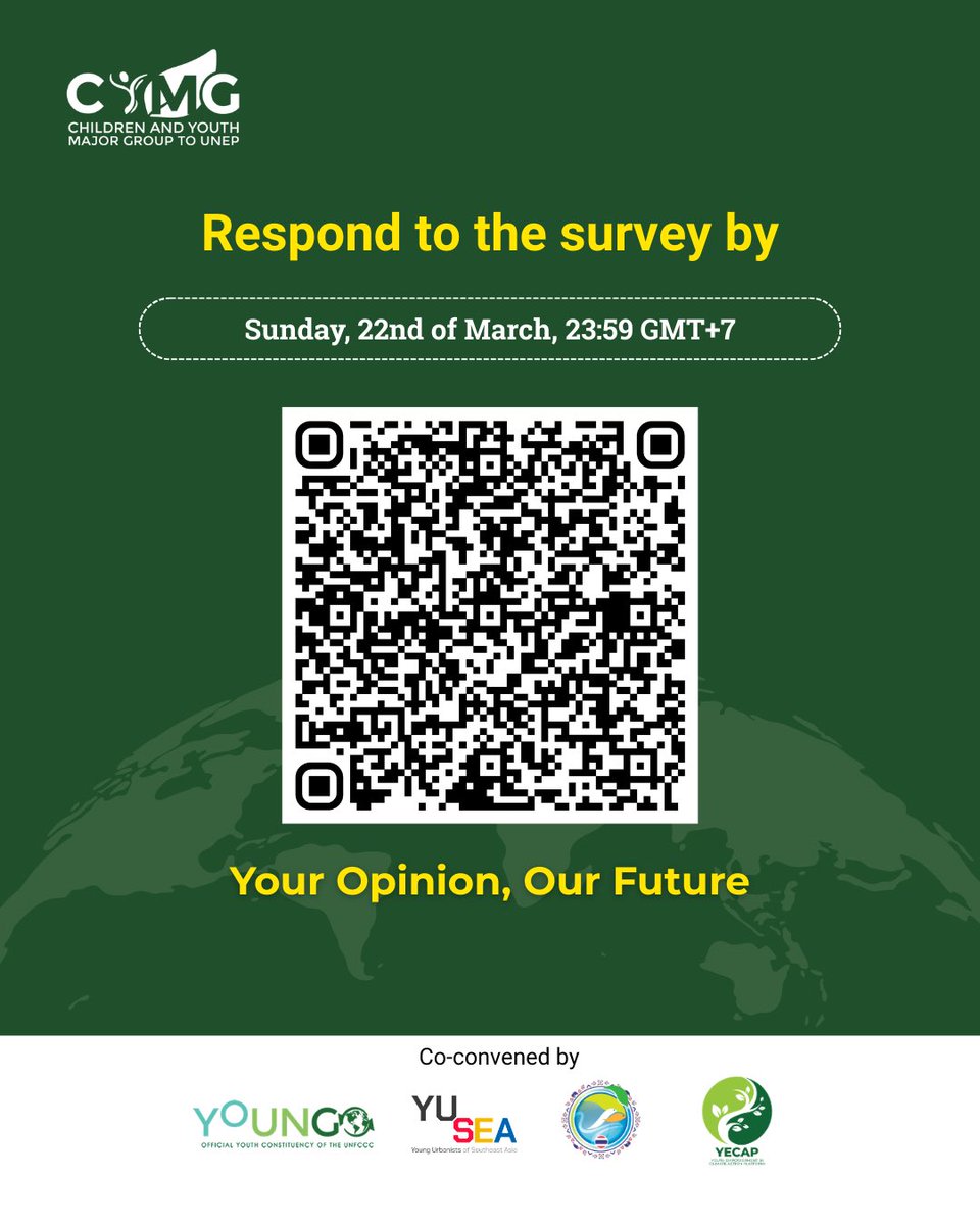Children & Youth Major Group to UNEP tweet media