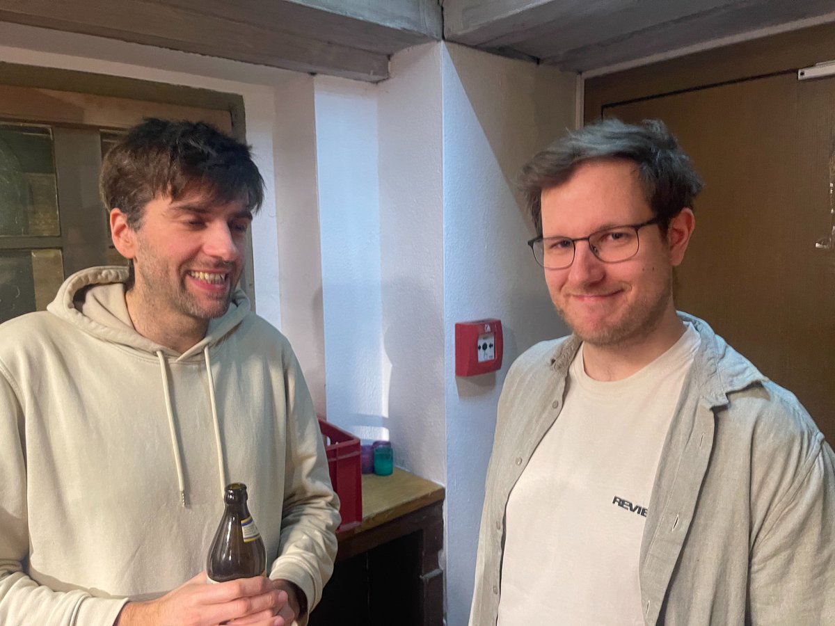 indieoutpost's tweet photo. Thanks a ton for the nice evening and talks, @MimuStudio, @IppischHans and all the awesome guests! @MimuStudio had a very humble, honest and touching talk about their journey from Bangkok to Nuremberg, and Hans about his >40 year long career in gamedev. @GamesBavaria @CipSoft 😍 https://t.co/NyZdC707X0