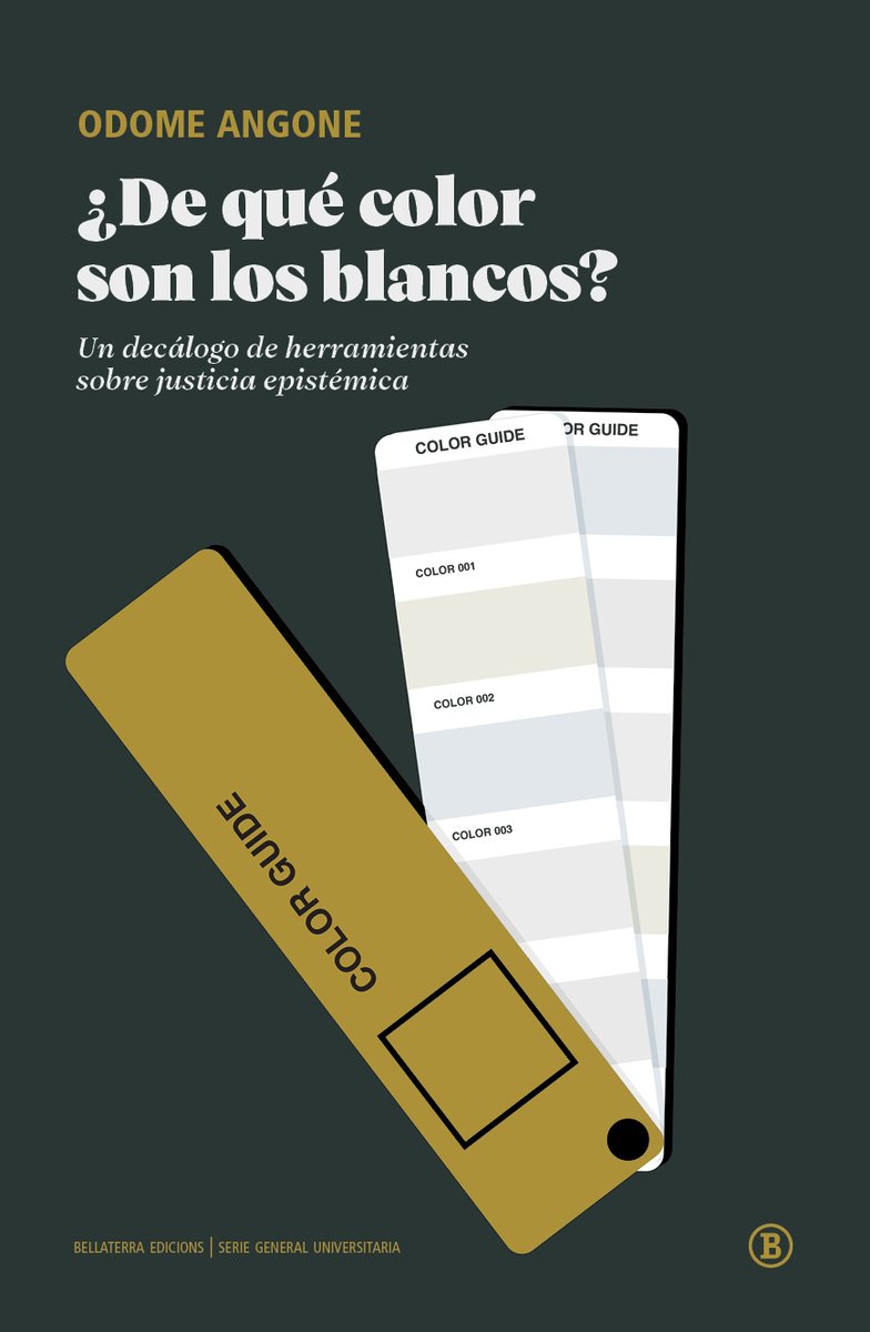 traficantes2010's tweet photo. #Actividad
Presentación libro «¿De qué color son los blancos? Un decálogo de herramientas sobre justicia epistémica». @Bellaterra_ed 
Con su autora, @OdomeAngone, y Sani Ladan, formador intercultural y migracciones.
Martes 3MAR 19hs Duque de Alba 13

https://t.co/6vVrJH1BHy https://t.co/Xuq9ItTTq5
