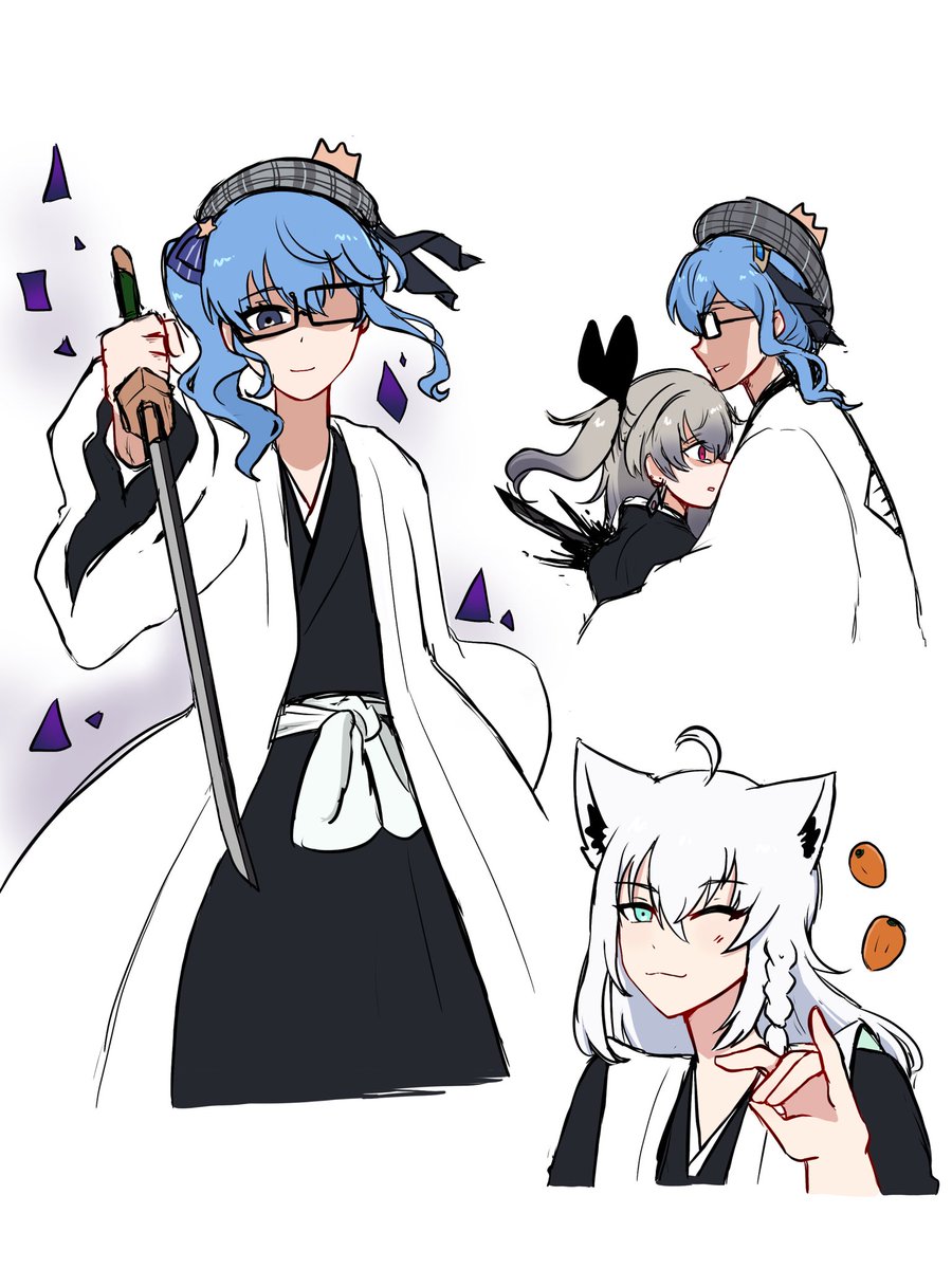 What if.... 鏡花スイ月 . . .

#ほしまちぎゃらりー ＃絵フブキ #リオナート