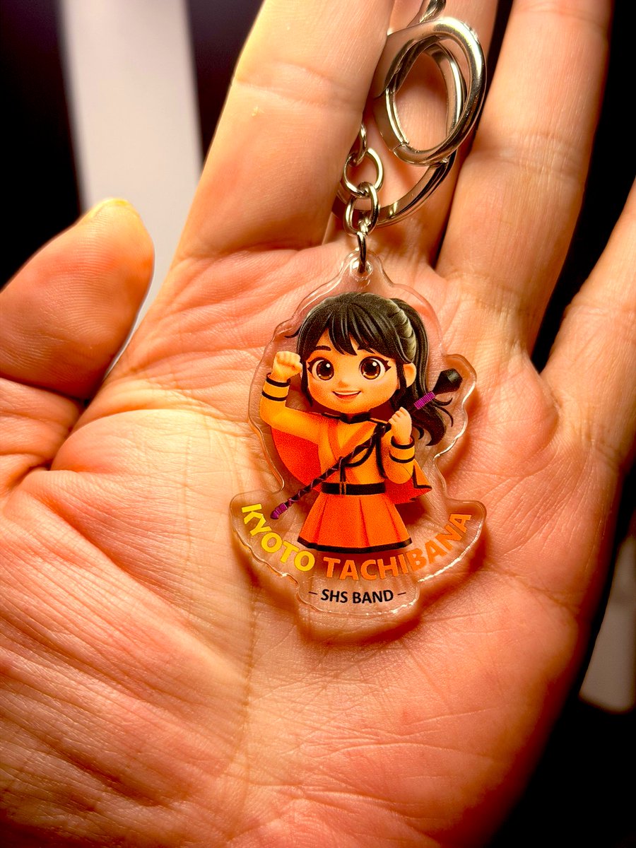 forceluxma_roy's tweet photo. キーホルダー第二弾 🥰🥰🥰

這次將整體直徑縮小、並做成透明底色，質感確實有比較提升～😎 https://t.co/OuQkwajIgB